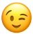 emoji wink